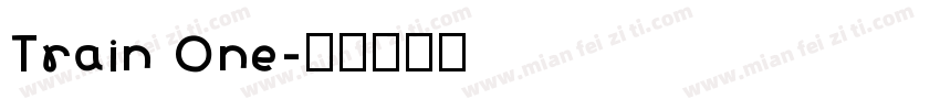 Train One字体转换